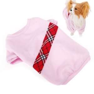  Pet Dog Spring Coat Clothes Apparel Size M   Pink Pet 