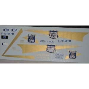  Pursuit 1/24 25 Indiana State Police Decals