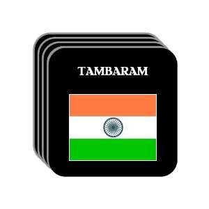  India   TAMBARAM Set of 4 Mini Mousepad Coasters 
