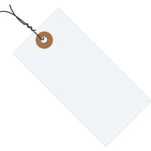 BOXG13013   2 3/4 x 1 3/8 Tyvek Shipping Tags   Pre Wired