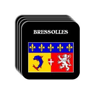  Rhone Alpes   BRESSOLLES Set of 4 Mini Mousepad Coasters 