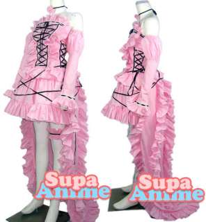 Cosplay Chobits Costume Chii Pink Dress Tailor Made★★  