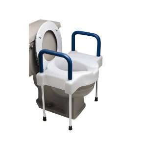  Extra Wide Tall Ette Elevated Toilet Seat w/ Legs   Adds 4 