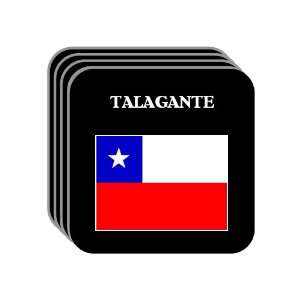  Chile   TALAGANTE Set of 4 Mini Mousepad Coasters 