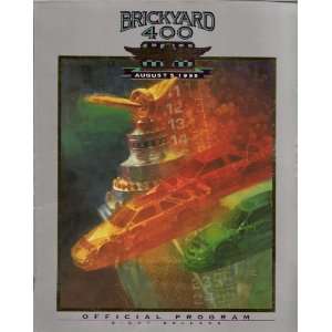  Brickyard 400 Souvinier Program 1995 