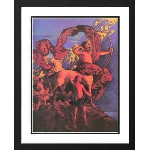  Parrish, Maxfield 28x36 Framed and Double Matted Jason and 