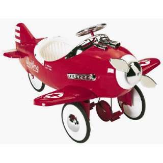  Airflow Replica Sky King Red Pedal Airplane 3001RC 