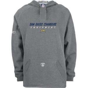 San Diego Chargers Grey Youth Equipment Hooded Sweatshirt  