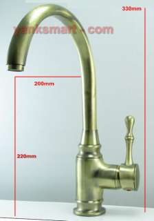 Antique Brass Faucet Kitchen / Bathroom Mixer Tap 8433  