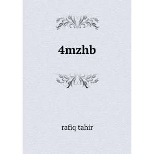  4mzhb rafiq tahir Books