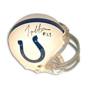  Joseph Addai Autographed/Hand Signed Indianapolis Colts 