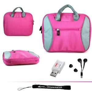 Pink Tig Tag Carrying Case with Handles for Acer Aspire 