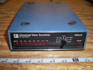 Motorola Universal Data Systems 208 A/B RM16M SA Modem  