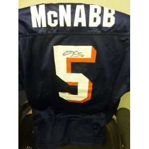  Donovan Mcnabb Signed Syracuse Jersey~autograph~psa Coa 
