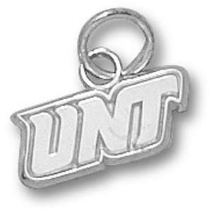  University of North Texas New Unt 3/16 Pendant (Silver 