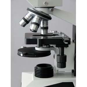   Turret Phase Contrast Compound Microscope Industrial & Scientific