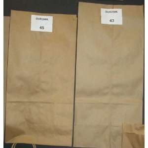  Kraft 25Lb Paper Bags 500/Bundle 