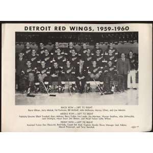   Red Wings NHL Hockey Team Photo   NHL Photos