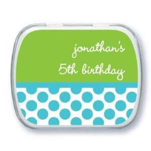  Personalized Mint Tins   Birthday Fun Kiwi By Dwell 
