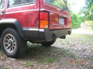 NEW Jeep Cherokee XJ 1984 2001 REAR BUMPER WITH D RINGS  