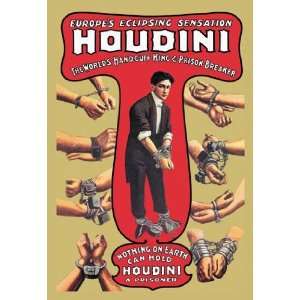  Exclusive By Buyenlarge Houdini The Worlds Handcuff King 