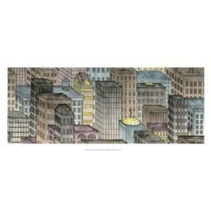   City By Night II   Poster by Charles Swinford (28x12)