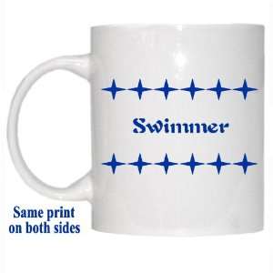  Personalized Name Gift   Swimmer Mug 