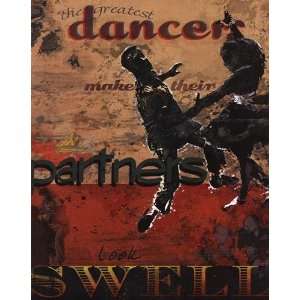   Ueland   Dancers Make Their Partners Look Swell Canvas