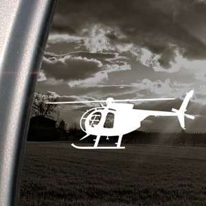  MD 500D Hughes Helicopter Decal Truck Window Sticker 