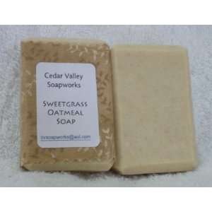  Sweetgrass Oatmeal Soap, 3 bars