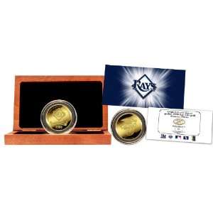  Tampa Bay Rays 24KT Pure Gold (1.5oz) AL EAST DIVISION 