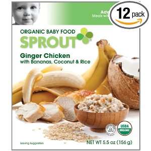   Sweet Ginger Chicken with Bananas, Coconut & Rice, 5.5 Ounce (Pack of