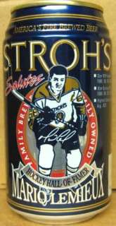STROHS BEER MARIO LEMIEUX Can, Hockey Player 1998 1/1+  