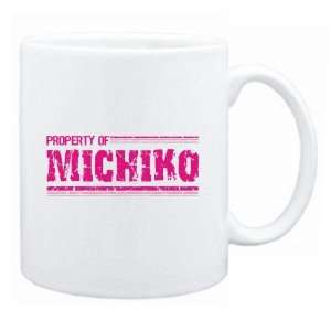  New  Property Of Michiko Retro  Mug Name