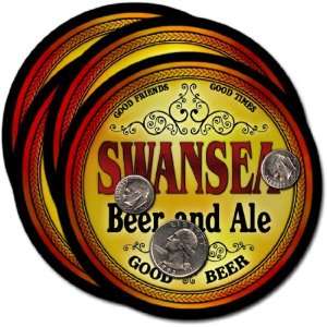  Swansea, SC Beer & Ale Coasters   4pk 