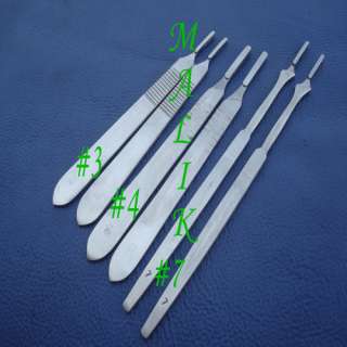 Surgical Scalpel Blade Handles #s 3,4,7 (Easy Fit)  