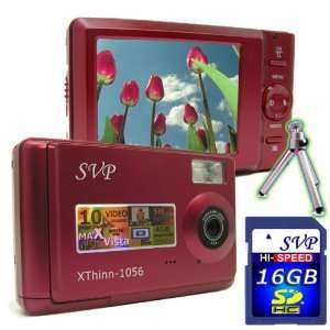  SVP Xhtinn 1056R 10MP Max. Digital Camera with 2.5 LCD (SVP 