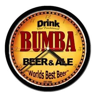  BUMBA beer and ale cerveza wall clock 