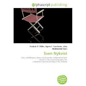  Sven Nykvist (9786133802605) Books