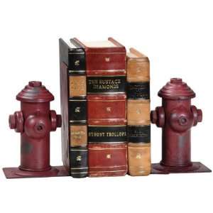 Metal Hydrant Bookends 