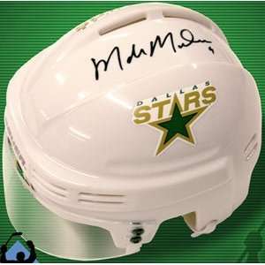  Mike Modano Memorabilia Signed Hockey Mini Helmet Sports 