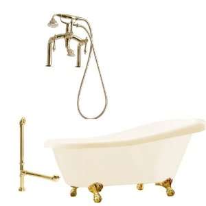   MB B Newton Deck Mounted Faucet Package Soaking Tub