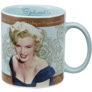    Vandor 12 Ounce Decal Mug, Marilyn Monroe