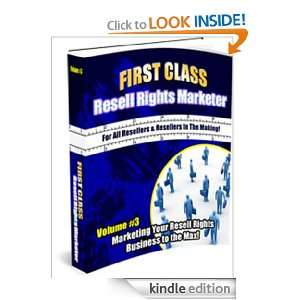 First Class Resell Rights Marketer Vol 3 Anonymous  