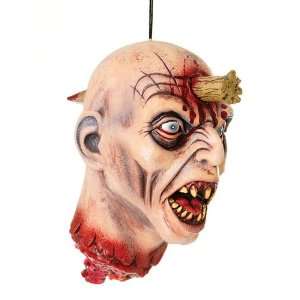   Head with Wood Stake Halloween Fancy Dress Stage Prop Toys & Games
