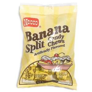 Necco Banana Split Candy Chews, 5 Ounce Bags  Grocery 