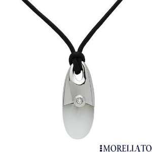 MORELLATO Fabric 0.01 CTW Accent Diamond and Cats Eye Ladies Necklace 