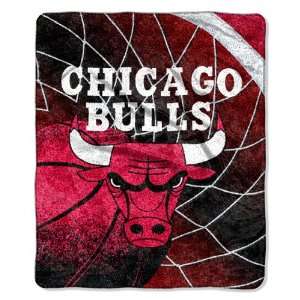  Chicago Bulls Super Soft Sherpa Blanket