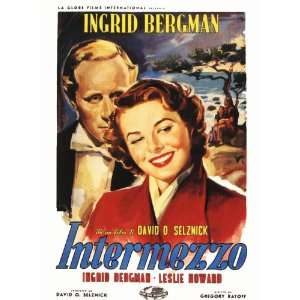  Intermezzo A Love Story Movie Poster (11 x 17 Inches 