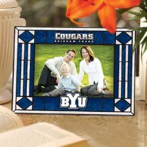   NCAA BYU Cougars Glass Mosaic Picture Frame